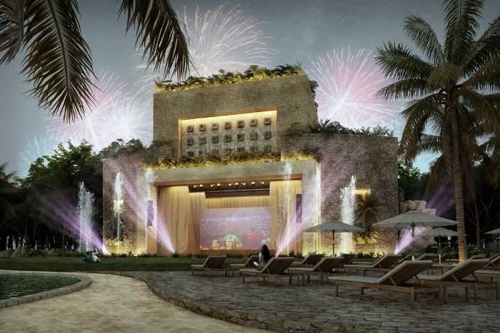 Hotel Xcaret Arte main exterior